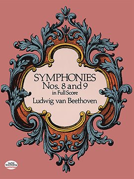 Cover image for Symphonies Nos. 8 and 9 in Full Score