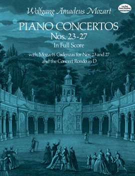 Cover image for Piano Concertos Nos. 23-27 in Full Score