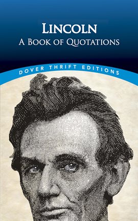 Cover image for Lincoln: A Book of Quotations