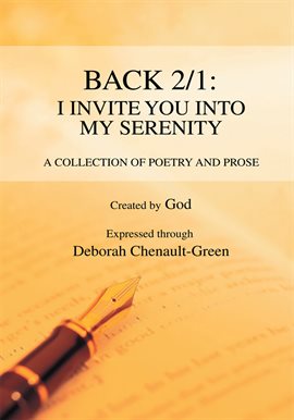 Cover image for Back 2/1: I Invite You into My Serenity