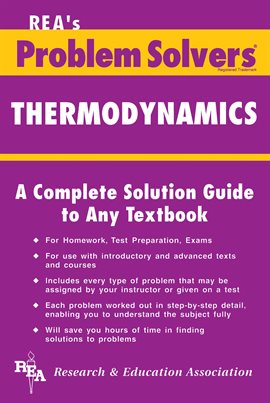 Cover image for Thermodynamics Problem Solver