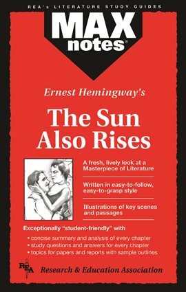 Cover image for The Sun Also Rises  (MAXNotes Literature Guides)