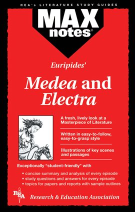 Cover image for Medea & Electra  (MAXNotes Literature Guides)