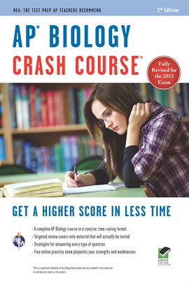 Cover image for AP Biology Crash Course Book + Online