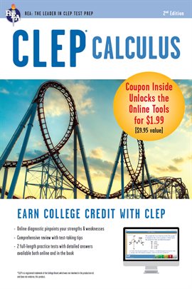 Cover image for CLEP® Calculus Book + Online