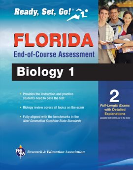Cover image for Florida Biology 1 End-of-Course Assessment Book + Online