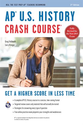 Cover image for AP® U.S. History Crash Course Book + Online