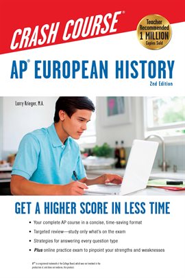 Cover image for AP® European History Crash Course Book + Online