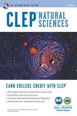 Cover image for CLEP® Natural Sciences Book + Online