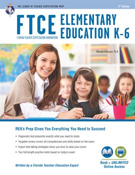Cover image for FTCE Elementary Education K-6 Book + Online