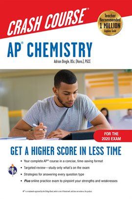 Cover image for AP® Chemistry Crash Course, for the 2020 Exam, Book + Online