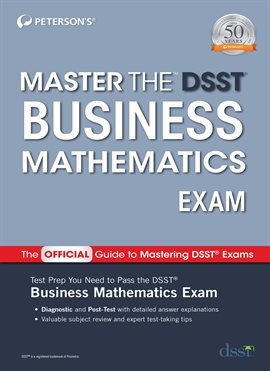 Cover image for Master the DSST Business Mathematics Exam