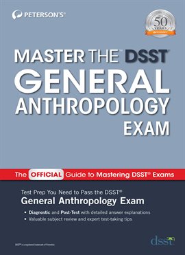 Cover image for Master the DSST General Anthropology Exam