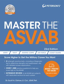 Imagen de portada para Master the ASVAB