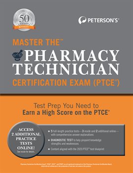 Cover image for Master the Pharmacy Technician Certification Exam (PTCE)