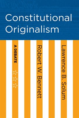Imagen de portada para Constitutional Originalism