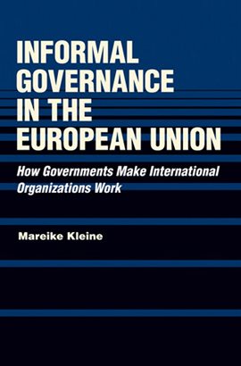 Cover image for Informal Governance in the European Union