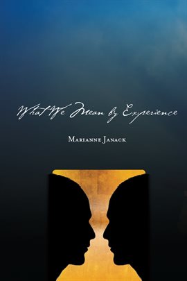 Cover image for What We Mean by Experience
