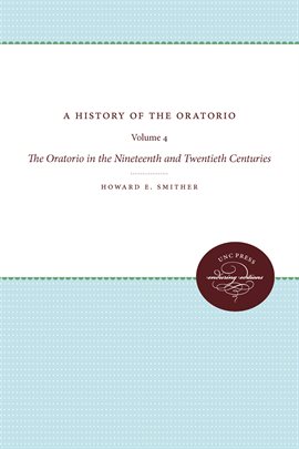 Cover image for A History of the Oratorio