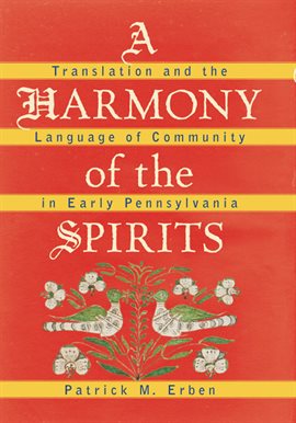 Cover image for A Harmony of the Spirits