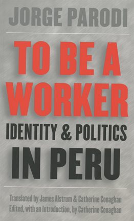 Imagen de portada para To Be a Worker