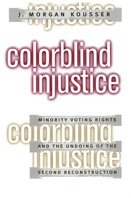 Cover image for Colorblind Injustice