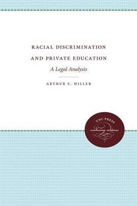 Cover image for Racial Discrimination and Private Education