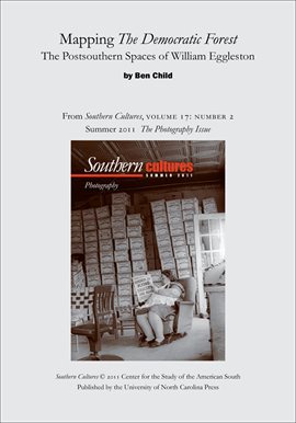 Cover image for Mapping The Democratic Forest: The Postsouthern Spaces of William Eggleston