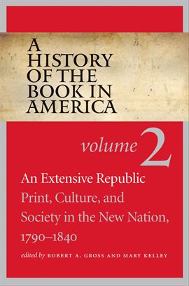 Cover image for A History of the Book in America