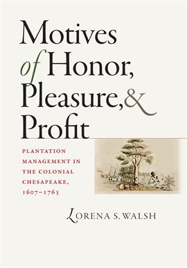 Cover image for Motives of Honor, Pleasure, and Profit