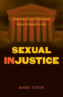 Cover image for Sexual Injustice
