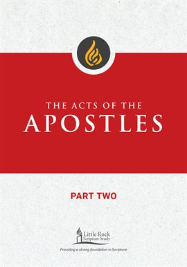 Cover image for The Acts of the Apostles, Part Two