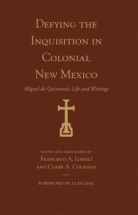 Cover image for Defying the Inquisition in Colonial New Mexico