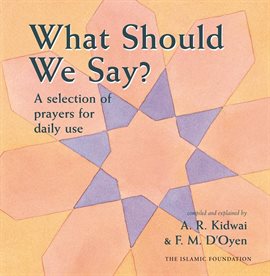 Cover image for What Should We Say?