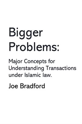 Cover image for Bigger Problems