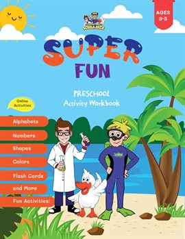 Cover image for Super Fun Preschool Activity Workbook 3-5