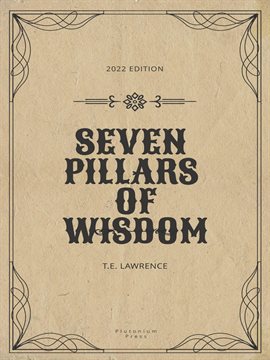 Cover image for Seven Pillars of Wisdom