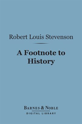 Cover image for A Footnote to History