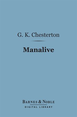 Cover image for Manalive