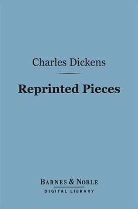 Cover image for Reprinted Pieces