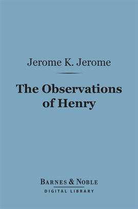 Cover image for The Observations of Henry