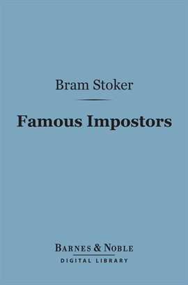 Image de couverture de Famous Impostors