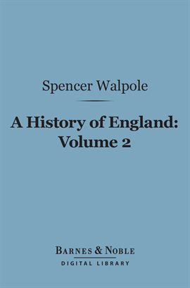 Cover image for A History of England, Volume 2