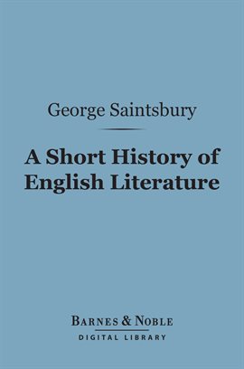 Cover image for A Short History of English Literature