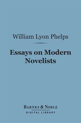 Cover image for Essays on Modern Novelists