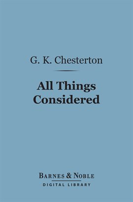 Cover image for All Things Considered