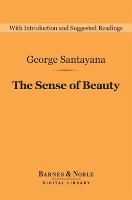 Cover image for The Sense of Beauty