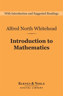 Image de couverture de Introduction to Mathematics