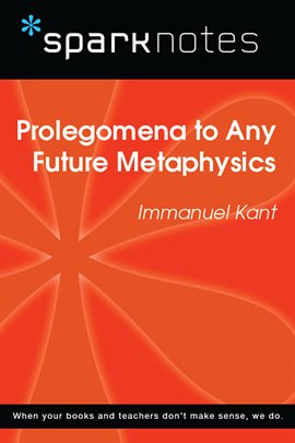 Cover image for Prolegomena to Any Future Metaphysics