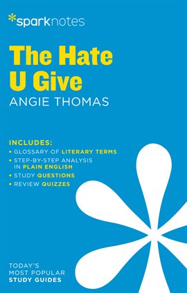 Cover image for The Hate U Give SparkNotes Literature Guide